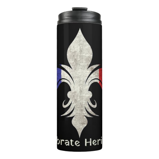 Fleur-de-Lis Thermosbecher (Vorderseite)