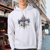 Fleur-de-lis Unisex Pullover Hoodie