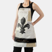 Fleur de Lis Vintage Französische Schürze (InSitu)