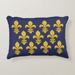 Fleur-de-lis Zierkissen