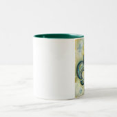 fleur_de_lis zweifarbige tasse (Mittel)