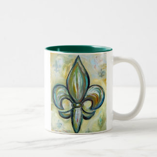 fleur_de_lis zweifarbige tasse