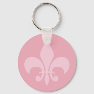 Fleur de Lise Key Chain in Pretty Pinks Schlüsselanhänger