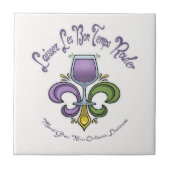 Fleur de Lush Fliese (Vorderseite)