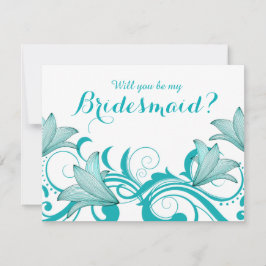 Fleur de Lyrica wirst du meine Bridesmaid sein? |  Einladung