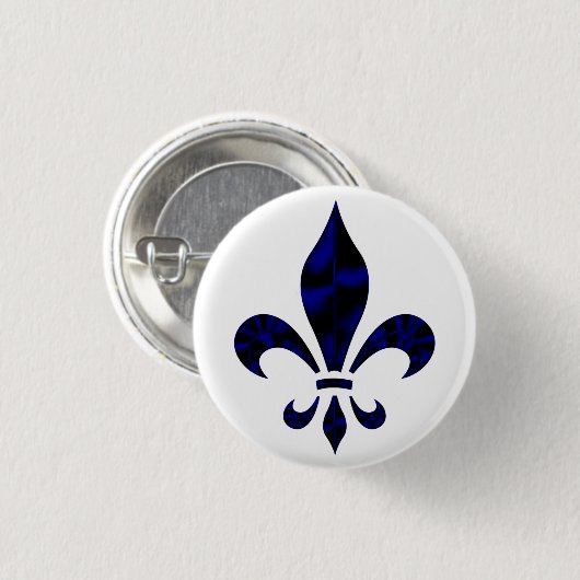 Fleur De Lys Button (Vorne & Hinten)