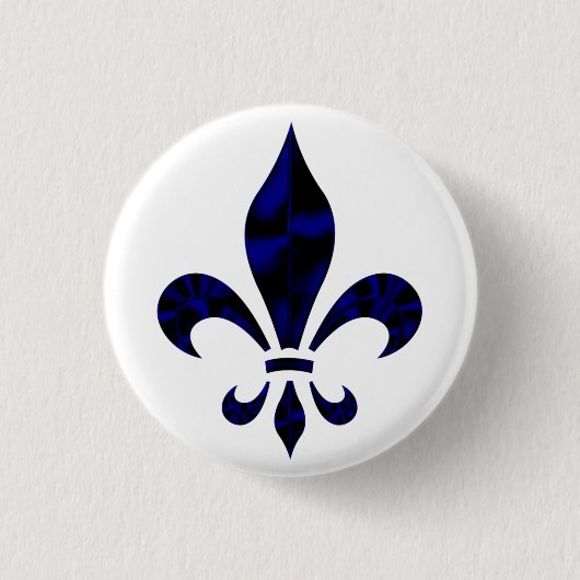 Fleur De Lys Button (Vorderseite)