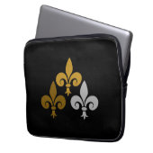 Fleur de Lys Electronics Bag Laptopschutzhülle (Vorderseite Links)