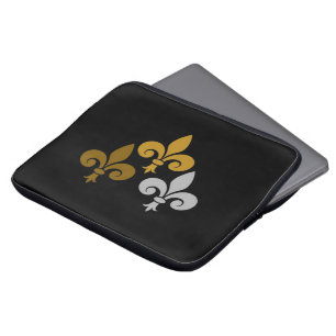 Fleur de Lys Electronics Bag Laptopschutzhülle