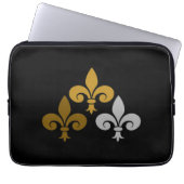 Fleur de Lys Electronics Bag Laptopschutzhülle (Vorderseite)