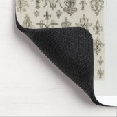 Fleur de Lys entwirft von jedem Alter und von Mousepad (Ecke)