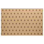 Fleur de lys franz. Lilienrot auf gelb Stoff (Yard (91,4 cm))
