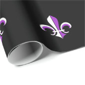 Fleur de Lys Geschenkpapier (Rolleneckpunkt)