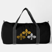 Fleur de Lys Groß Duffle Bag (Vorderseite)