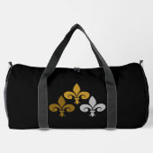 Fleur de Lys Groß Duffle Bag (Rückseite)