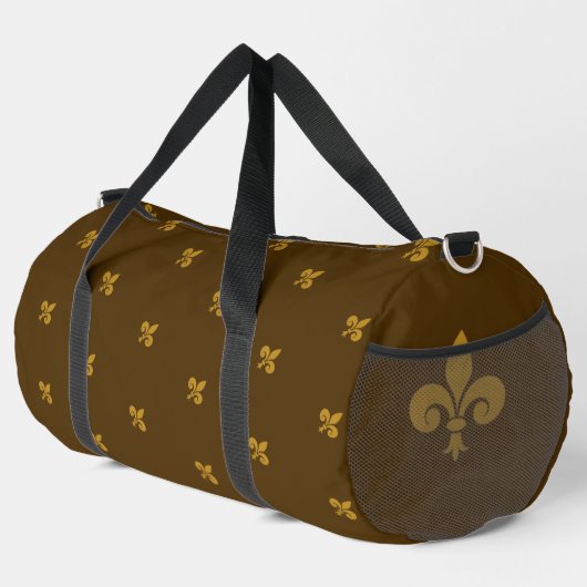 Fleur de Lys Große Duffle-Tasche Duffle Bag (Rechte Ecke)