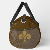 Fleur de Lys Große Duffle-Tasche Duffle Bag (Rechts)