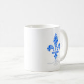 Fleur de Lys Kaffeetasse (VorderseiteRechts)