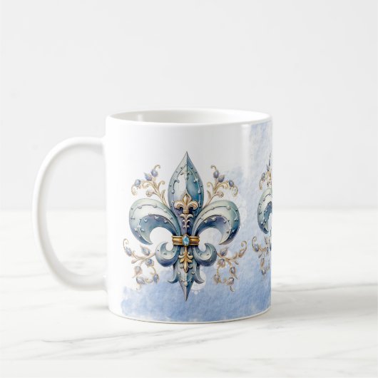 Fleur de Lys Kaffeetasse (Links)