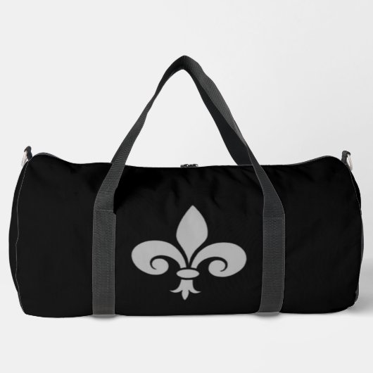 Fleur de Lys Large Duffle Bag (Vorderseite)