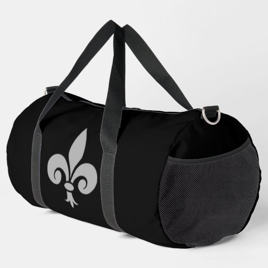 Fleur de Lys Large Duffle Bag (Rechte Ecke)