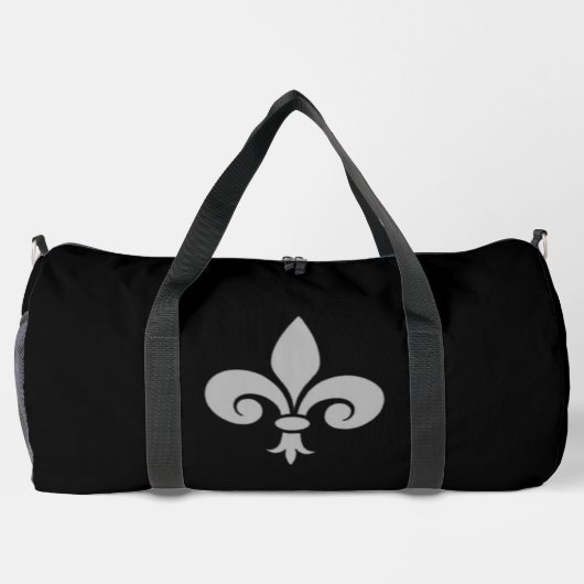 Fleur de Lys Large Duffle Bag (Rückseite)