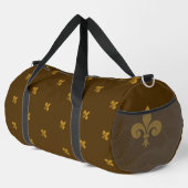 Fleur de Lys Large Duffle Bag (Rechte Ecke)