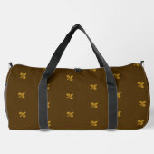 Fleur de Lys Large Duffle Bag (Rückseite)