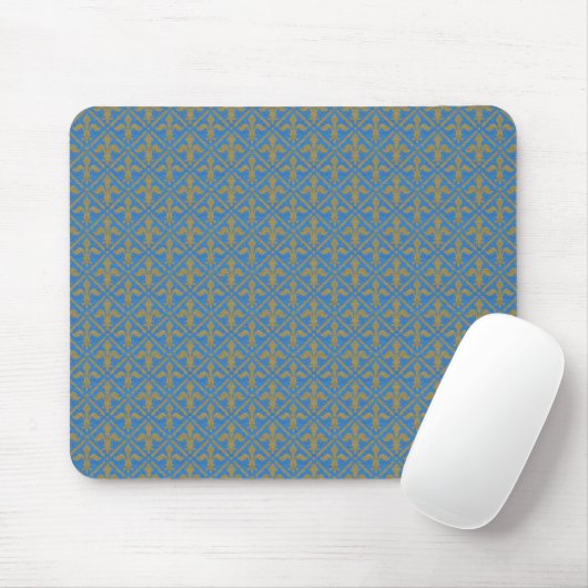 Fleur de Lys Pattern nach St. Dominic (BK 011) Mousepad (Mit Mouse)