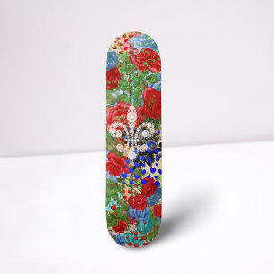 Fleur De Lys Skateboard