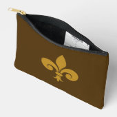 Fleur de Lys Small Accessory Pouch Zubehörtasche (Offen)