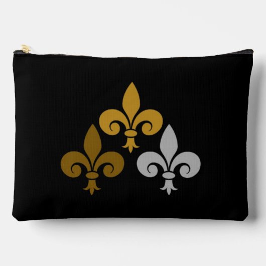Fleur de Lys Small Accessory Pouch Zubehörtasche (Vorderseite)