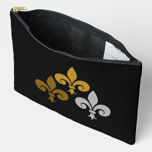 Fleur de Lys Small Accessory Pouch Zubehörtasche (Offen)