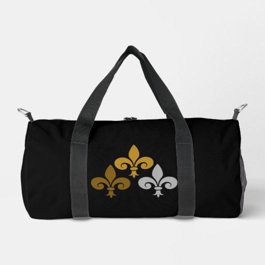 Fleur de Lys Small Duffle Bag (Vorderseite)