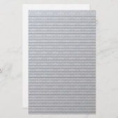 Fleur de Lys Stationery mit optionalen Linien Briefpapier (Vorne/Hinten)