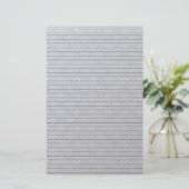 Fleur de Lys Stationery mit optionalen Linien Briefpapier (Stehend Vorderseite)