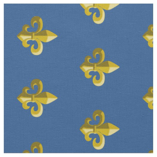 Fleur de Lys Stoff (Nahaufnahme)