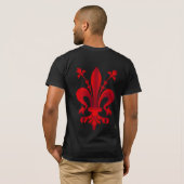 FLEUR-DE-LYs T-Shirt (Schwarz voll)