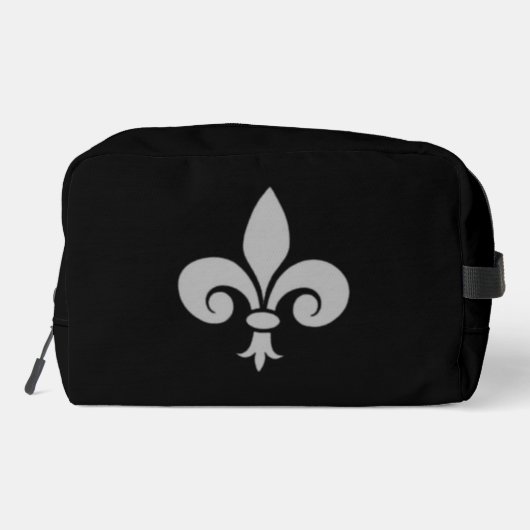 Fleur de Lys Toiletry Bag Waschbeutel (Rückseite)
