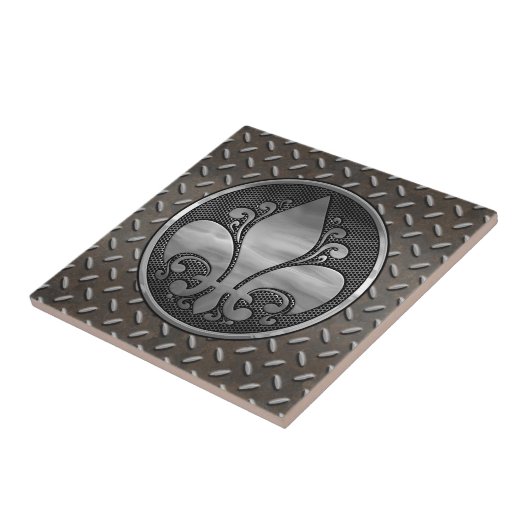 Fleur de Metallic Fliese (Seite)