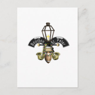 Fleur de New Orleans Postkarte