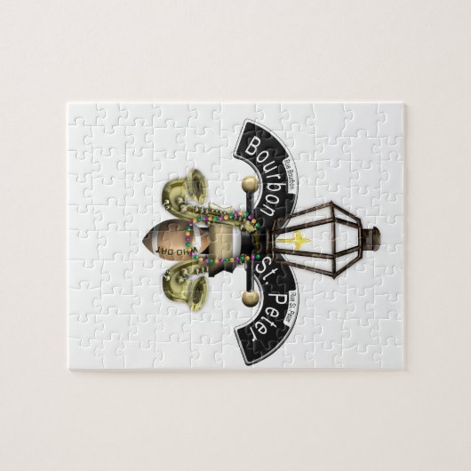 Fleur De New Orleans Puzzle (Horizontal)