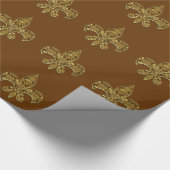 Fleur de Nutmeg Geschenkpapier (Ecke)