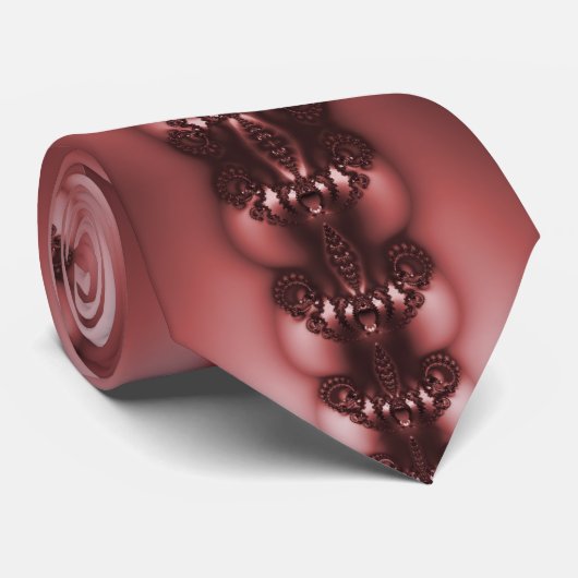 Fleur de' Rouge Krawatte (Gerollt)