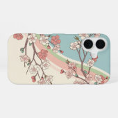Fleur de Sakura Vintage iPhone 16 Hülle (Rückseite (Horizontal))