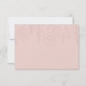 Fleur de Satin Dankeskarten Dankeskarte (Rückseite)