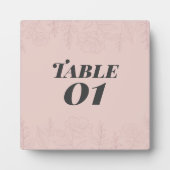 Fleur de Satin Table  Fotoplatte (Vorderseite)