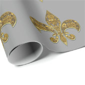 Fleur de Slate Geschenkpapier (Rolleneckpunkt)