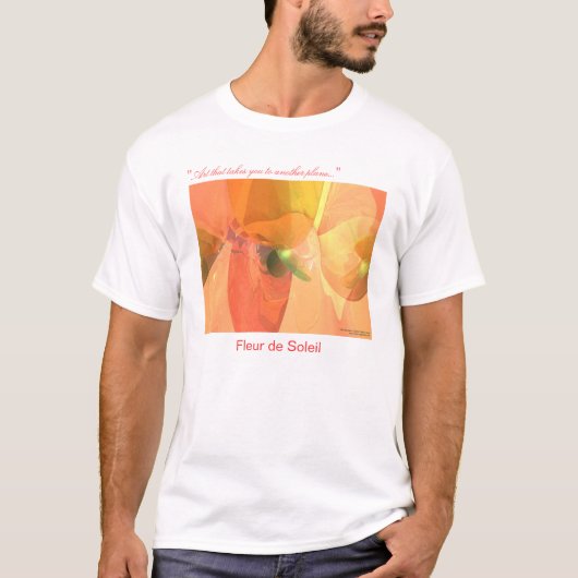 Fleur de Soleil T-shirt (Vorderseite)