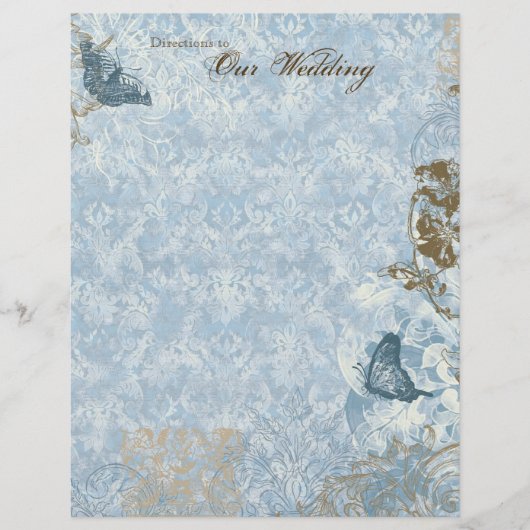 Fleur di Lys Damask - Geschichten (Vorderseite)